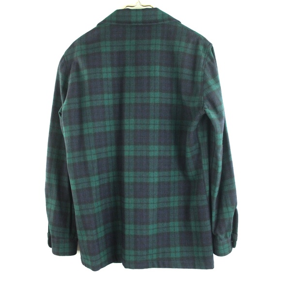 Pendleton Vintage Woolen Mills Virgin Wool Authentic Black Watch Tartan Blazer M - Picture 4 of 6